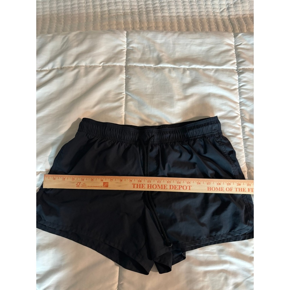 HM Womens Navy Blue Athletic Mesh Lined Running Shorts Size Large - Picture 8 of 9